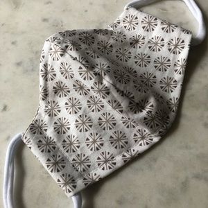 Beige pattern- Breathable cotton mask